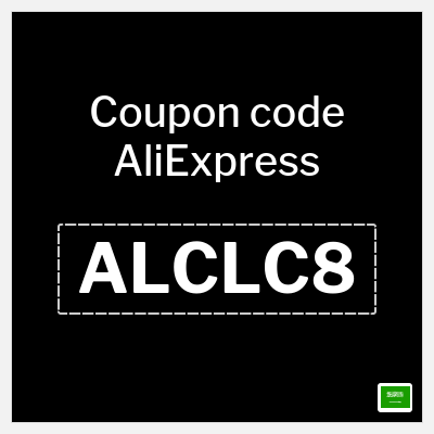 Coupon for AliExpress (ALCLC8) Up to 50%