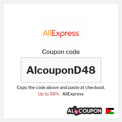 Coupon for AliExpress (AlcouponD48) Up to 50%