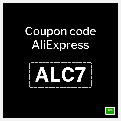 Coupon for AliExpress (ALC7) Up to 50%