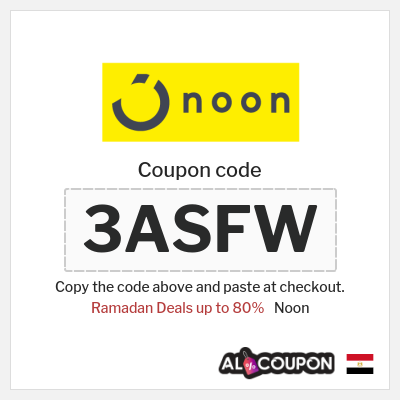 Noon Coupon (3ASFW) Noon Ramadan Offers 2026