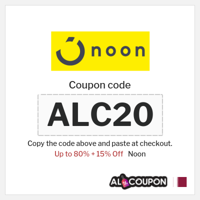 Noon Coupon (ALC20) Noon Back to School Deals September 2026