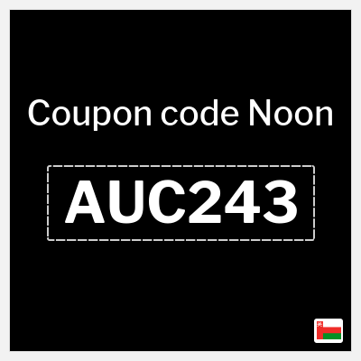 Noon Coupon (AUC243) Noon Deals August 2026