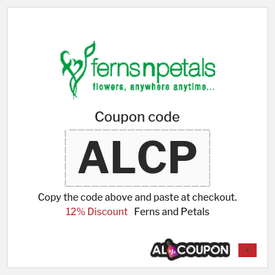 Coupon discount code for Ferns and Petals 12% Coupon Code