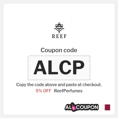 Coupon discount code for ReefPerfumes 5% Discounts