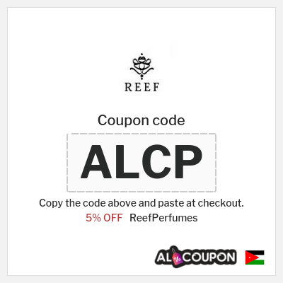 Coupon discount code for ReefPerfumes 5% Discounts
