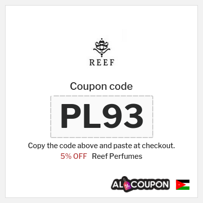 Coupon discount code for Reef Perfumes 5% Discounts