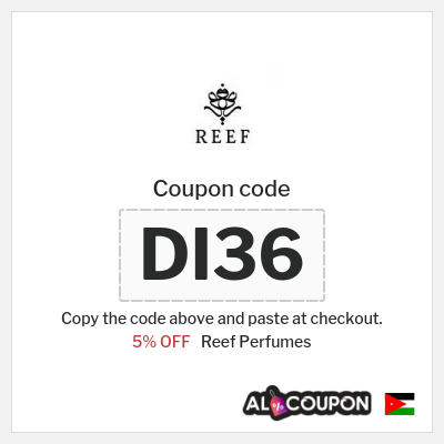Coupon discount code for Reef Perfumes 5% Promo Codes