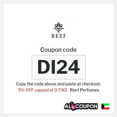 Coupon discount code for Reef Perfumes 5% Promo Codes