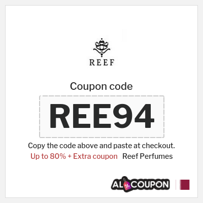 Coupon discount code for Reef Perfumes 5% Promo Codes