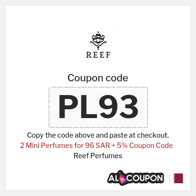 Coupon discount code for Reef Perfumes 5% Promo Codes