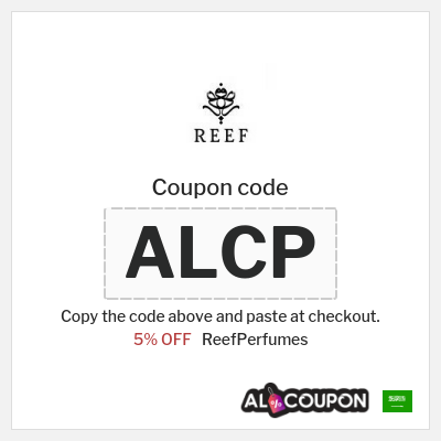 Coupon discount code for ReefPerfumes 5% Discounts