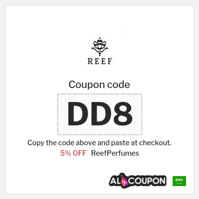 ReefPerfumes Coupon (DD8) Reef Perfumes coupon code KSA