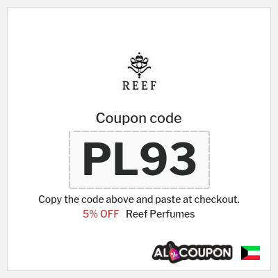Reef Perfumes Coupon (PL93) Reef Perfumes coupon code Kuwait