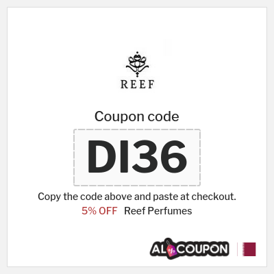Reef Perfumes Coupon (DI36) Reef Perfumes coupon code Qatar