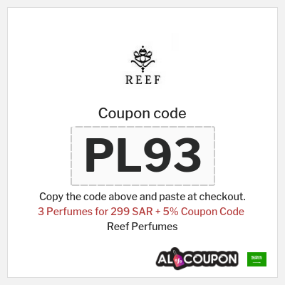 Reef Perfumes Coupon (PL93) Reef Perfumes Saudi National Day Discounts 2026