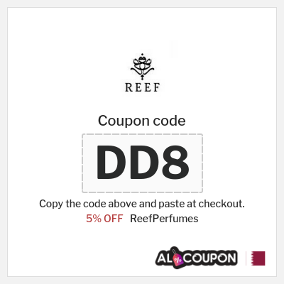 ReefPerfumes Coupon (DD8) Reef Perfumes coupon code Qatar