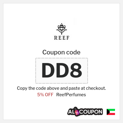 ReefPerfumes Coupon (DD8) Reef Perfumes coupon code Kuwait