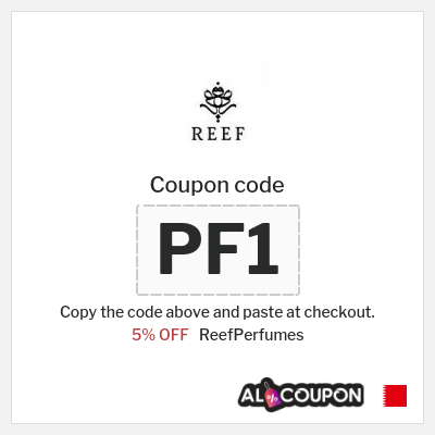 Coupon for ReefPerfumes (PF1) 5% OFF