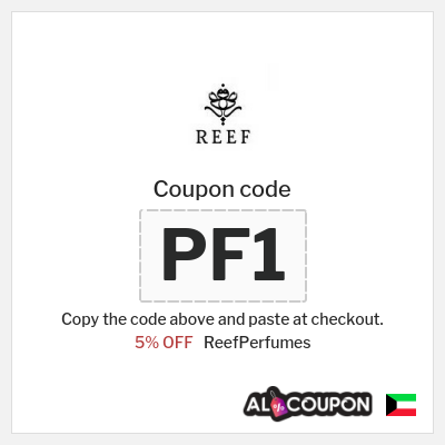 Coupon for ReefPerfumes (PF1) 5% OFF