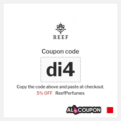 Coupon for ReefPerfumes (di4) 5% OFF