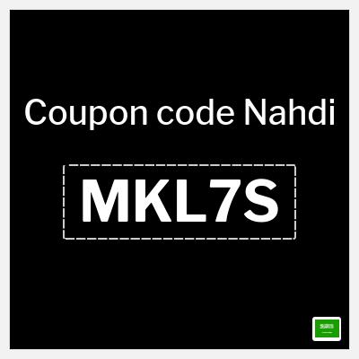 Coupon for Nahdi (MKL7S) 5% OFF