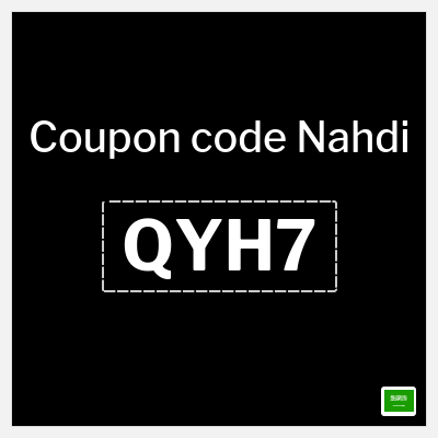 Coupon for Nahdi (QYH7) 5% OFF