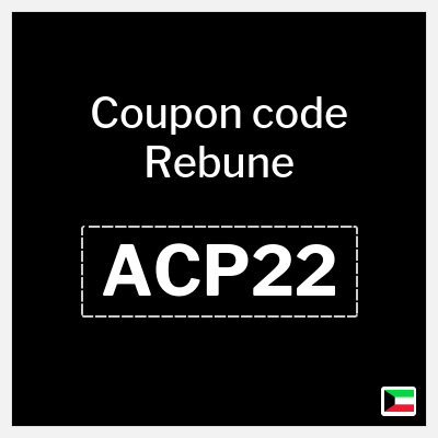 Rebune Coupon (ACP22) Exclusive Rebune promo code Kuwait