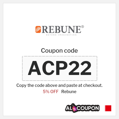 Rebune Coupon (ACP22) Rebune coupon code Bahrain
