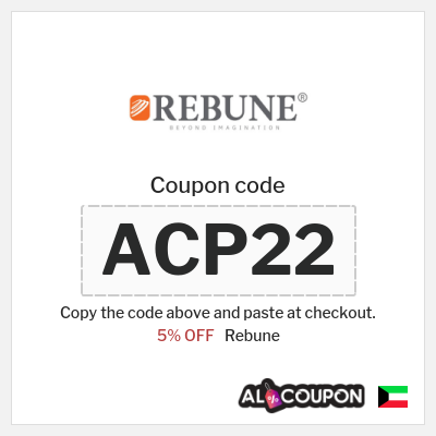 Rebune Coupon (ACP22) Rebune coupon code Kuwait