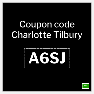 Coupon discount code for Charlotte Tilbury 10% OFF