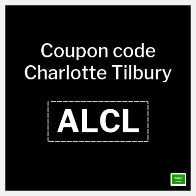 Coupon discount code for Charlotte Tilbury 15% OFF