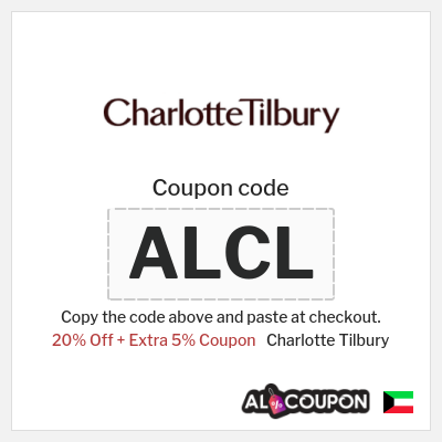 Coupon discount code for Charlotte Tilbury 5% Off Promo Codes