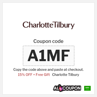 Coupon discount code for Charlotte Tilbury 15% Off Promo Codes