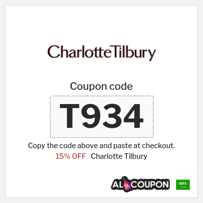Coupon for Charlotte Tilbury (T934) 15% OFF