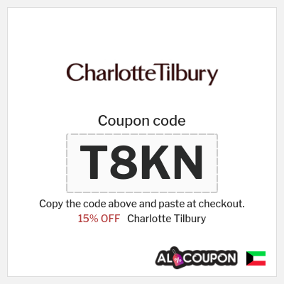 Coupon for Charlotte Tilbury (T8KN) 15% OFF