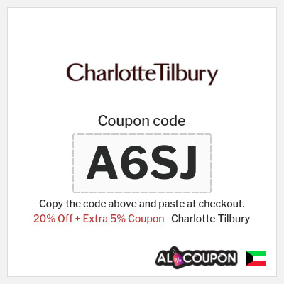 Charlotte Tilbury Coupon (A6SJ) Charlotte Tilbury Discount Code June 2026