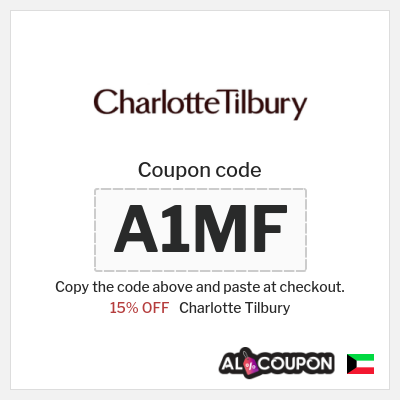 Coupon for Charlotte Tilbury (A1MF) 15% OFF