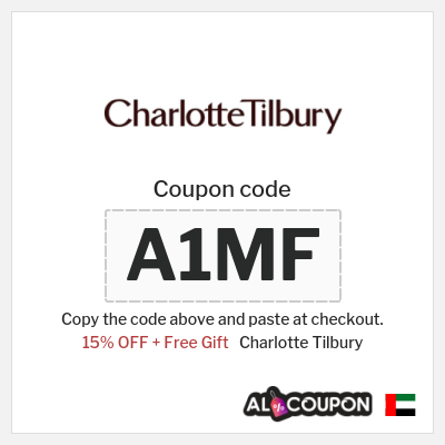 Charlotte Tilbury Coupon (A1MF) Charlotte Tilbury Promo Code on Full-Price Items + Free Gift