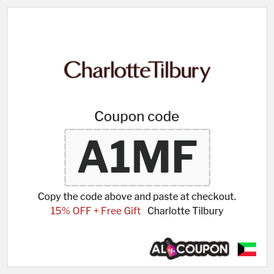 Charlotte Tilbury Coupon (A1MF) Charlotte Tilbury Promo Code on Full-Price Items + Free Gift