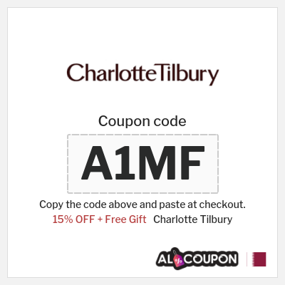 Charlotte Tilbury Coupon (A1MF) Charlotte Tilbury Promo Code on Full-Price Items + Free Gift