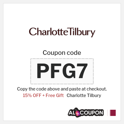 Charlotte Tilbury Coupon (PFG7) Charlotte Tilbury Promo Code on Full-Price Items + Free Gift