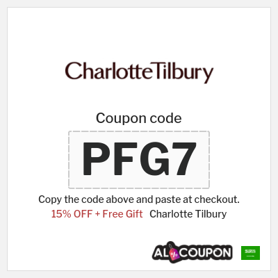 Charlotte Tilbury Coupon (PFG7) Charlotte Tilbury Promo Code on Full-Price Items + Free Gift