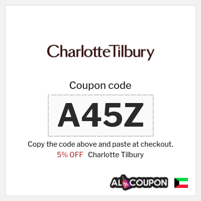 Coupon for Charlotte Tilbury (A45Z) 5% OFF