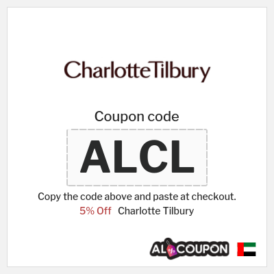 Coupon for Charlotte Tilbury (A46Z) 5% Off