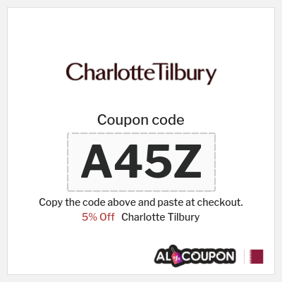 Coupon for Charlotte Tilbury (A45Z) 5% Off