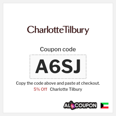 Coupon for Charlotte Tilbury (A6SJ) 5% Off