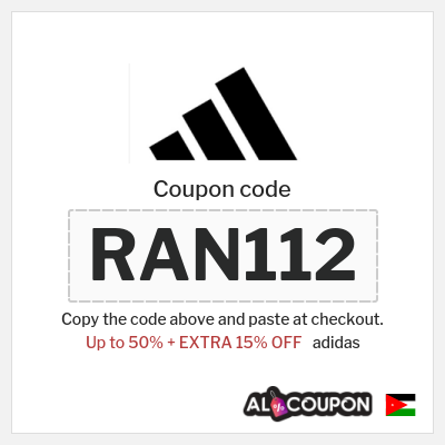 Coupon discount code for adidas Up to 50% Coupons & Discounts