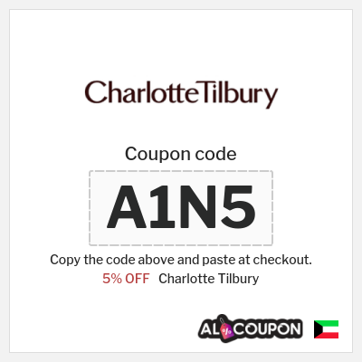 Coupon for Charlotte Tilbury (A1N5) 5% OFF