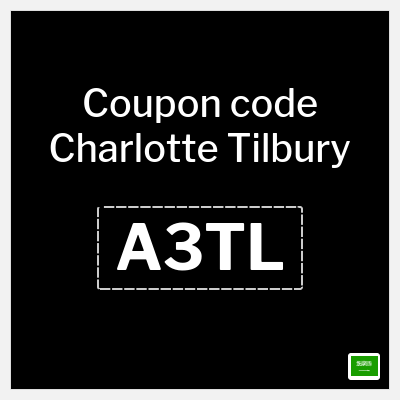 Coupon for Charlotte Tilbury (A3TL) Up to 20% Off + Extra 5% Coupon