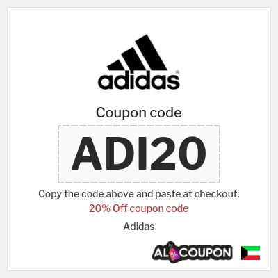 Coupon for Adidas (ADI20) 20% Off coupon code